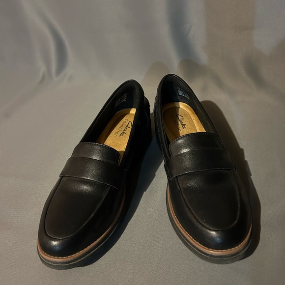 Clarks women’s Sharon Gracie wedge loafer - Picture 6 of 9